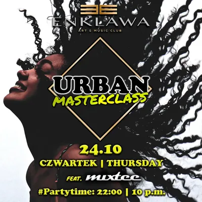  Urban Masterclass - Latino & R'n'B - CZWARTEK | 24.10