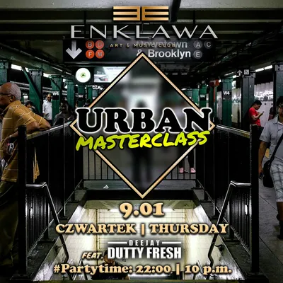  URBAN MASTERCLASS w klimacie R'n'B | CZWARTEK 9.01